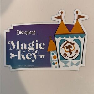 Disneyland Magic Key magnet